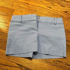 Loft dress shorts, light blue, size 00
